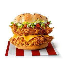 KFC. ДАБЛ ШЕФБУРГЕР